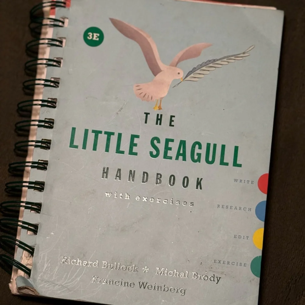 The Little Seagull 3E Handbook Spiral-Bound Book - Light BlueCover(College Book)